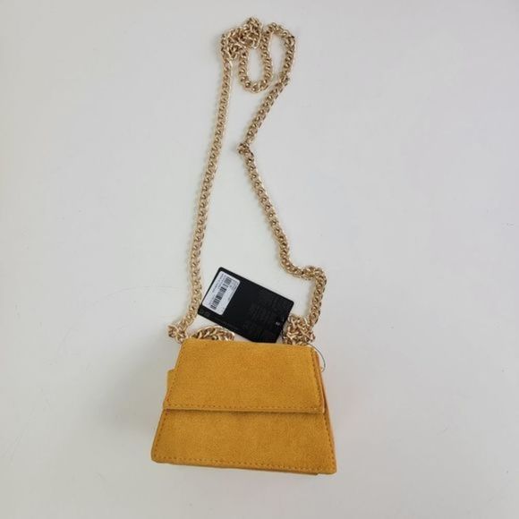 Forever 21 Handbags - Mini purse yellow mustard very tiny